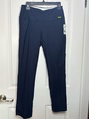 NWT SWING Women’s Navy Straight-Leg Golf Active Pants Tummy Control Size 4